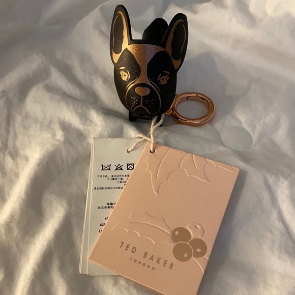 Ted Baker Leather Pug Keychain - Picture 3 of 5